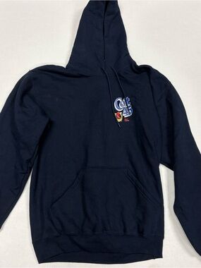 Colt 45 Soffe Navy Hoodie Chest Graphic